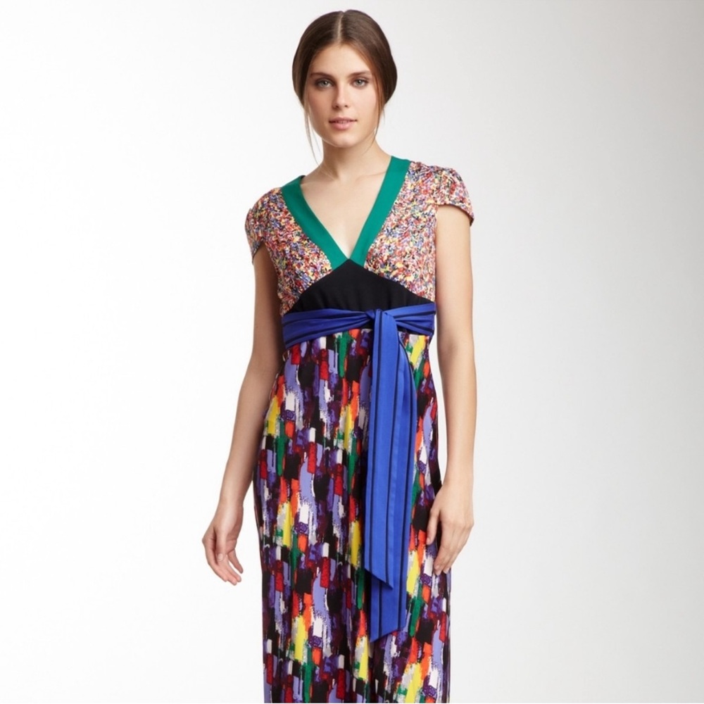 Catherine Malandrino Colorful Maxi Dress - Picture 2 of 10